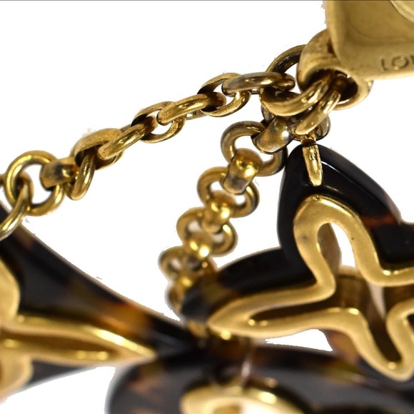 brown Louis Vuitton bijoux sac ansolence bag charm keychain | authentic - Picture 6 of 7